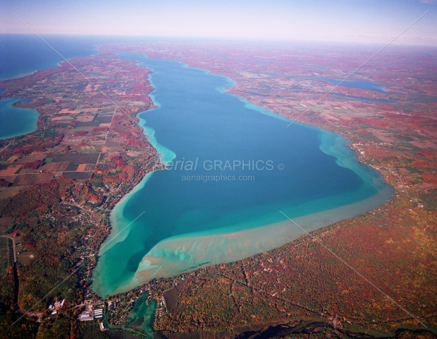 Torch Lake (Looking North) in Antrim County, Michigan